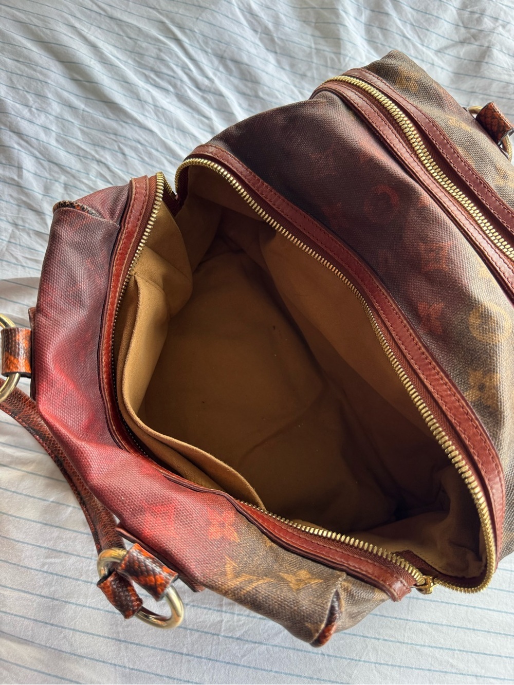 Louis Vuitton Limited Edition Richard Prince Mancrazy Jokes Bag - Picture 8 of 12